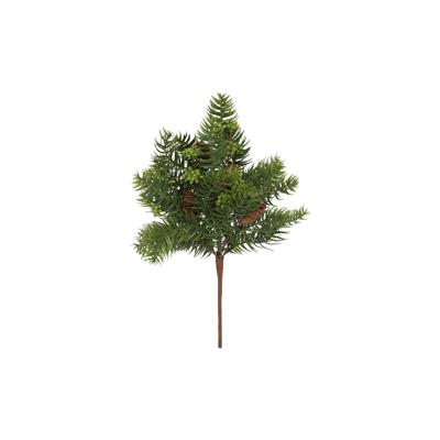 Kunsttak Hedera bes groen 41xH25,4cm