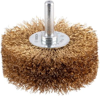 Bosch Accessoires Schijfborstel, vermessingd 80 mm, 0,2 mm, 35 mm, 4500 U/ min 1st - 2608622130