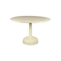 Tower Living Ronde Eettafel 'Elba' Mangohout, 120cm, kleur Off White