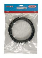 Rem buitenkabel Elvedes zonder voering ø5mm / 10 meter - zwart (rol)