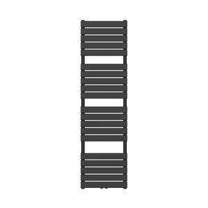 Handdoekradiator BWS Ress Middenaansluiting 180x50 cm Zwart