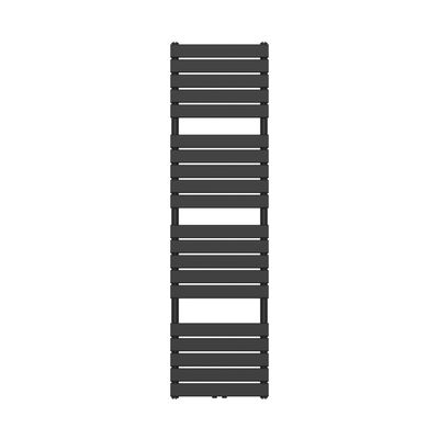 Handdoekradiator BWS Ress Middenaansluiting 180x50 cm Zwart