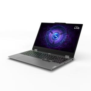 Lenovo LOQ Laptop 39,6 cm (15.6") Full HD Intel® Core™ i5 i5-12450HX 16 GB DDR5-SDRAM 512 GB SSD NVIDIA GeForce RTX 3050 Wi-Fi 6 (802.11ax) Windows 11 Home Grijs