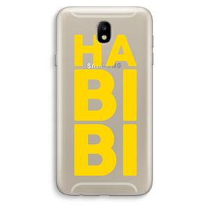 Habibi Majorelle : Samsung Galaxy J7 (2017) Transparant Hoesje