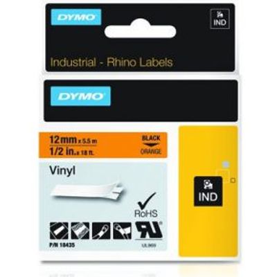 DYMO 12mm RHINO Coloured vinyl
