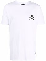 Philipp Plein t-shirt à imprimé squelette - Blanc