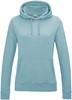 Just Cool JH001F Women´s College Hoodie - Sky Blue - XXL