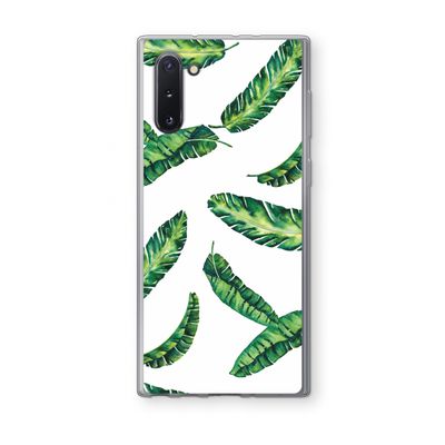 Lange bladeren: Samsung Galaxy Note 10 Transparant Hoesje