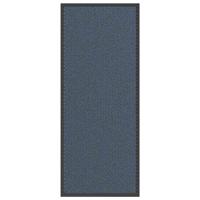 Deurmat 60x150 cm blauw