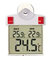 Nature Raamthermometer digitaal+zuignap