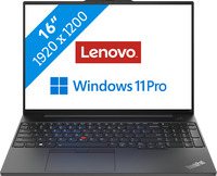 Lenovo ThinkPad E16 Laptop 40,6 cm (16") WUXGA Intel® Core™ i7 i7-1355U 16 GB DDR4-SDRAM 512 GB SSD Wi-Fi 6 (802.11ax) Windows 11 Pro Zwart - thumbnail