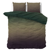 Sale: -43% | Dekbedovertrek - Warm Knits - Lits-Jumeaux (240x220 Cm) - Wit Microvezel - - Sleeptime Classy - Dekbed-Discounter.nl