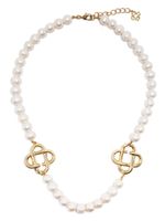 Casablanca collier à breloque logo