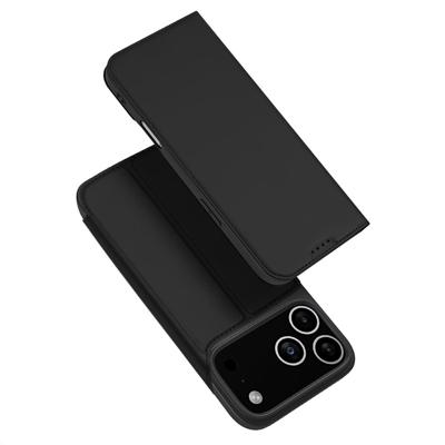 Dux Ducis iPhone 17 Pro Max hoesje - Slim bookcase - Zwart
