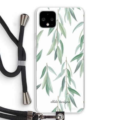Branch up your life: Pixel 4 XL Transparant Hoesje met koord