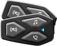 INTERPHONE helm communicatie systeem "u-com 3" helmet com.system interp. u-com 3 double kit