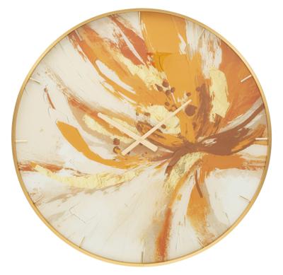 WANDKLOK GLAS TOPLY CM Ø 80X5