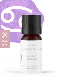 Etherische Olie Cancer / Kreeft (22 juni - 22 juli) - ® Blend -   - 5 ml Geurwolkje