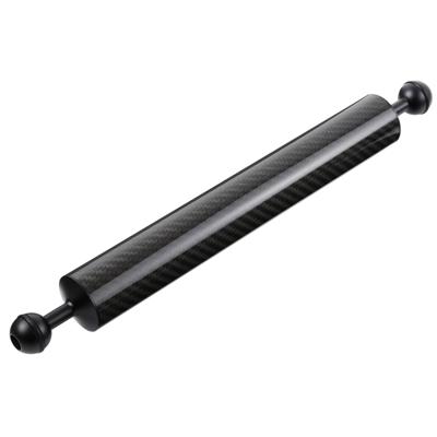 PULUZ 14.56 inch 37cm lengte 40mm Diameter Dual ballen koolstofvezel drijvende Arm bal Diameter: 25mm drijfvermogen: 300g