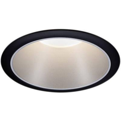 Paulmann 93407 Cole Coin Inbouwlamp LED 6 W Zwart, Zilver