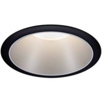 Paulmann 93407 Cole Coin Inbouwlamp LED 6 W Zwart, Zilver
