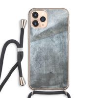 Grey Stone: iPhone 11 Pro Max Transparant Hoesje met koord