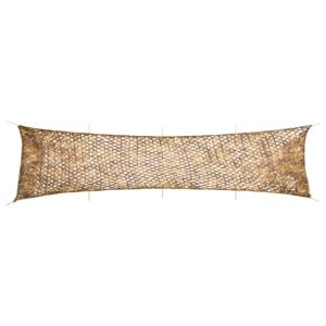 VidaXL Camouflagenet met opbergzak 809x207 cm zandkleurig
