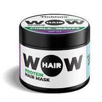 Wow curls & waves hair mask keratin & flaxseed gel