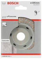 Bosch Accessoires Diamantkomschijf Standard for Concrete Turbo  1st - 2608603313 - thumbnail