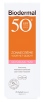 Biodermal Gevoelige Huid Zonnecrème Gezicht SPF50+