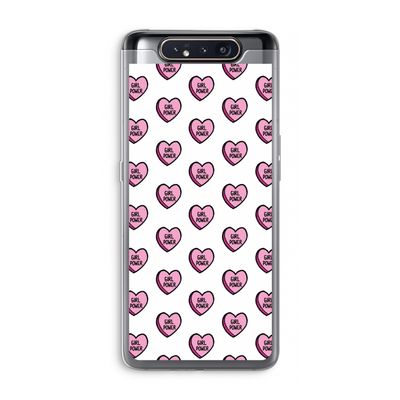 GIRL POWER: Samsung Galaxy A80 Transparant Hoesje