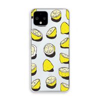 When Life Gives You Lemons...: Pixel 4 Transparant Hoesje