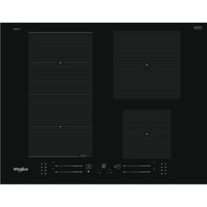 Whirlpool WF S9365 BF/IXL Inductie kookplaat Zwart