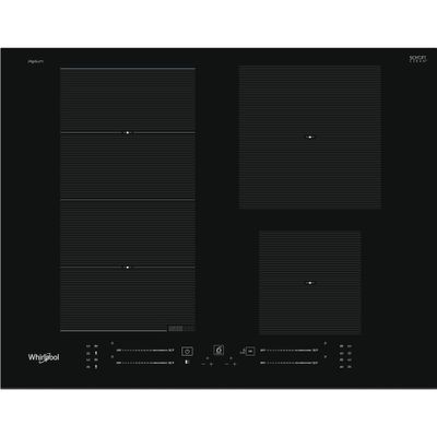 Whirlpool WF S9365 BF/IXL Inductie kookplaat Zwart
