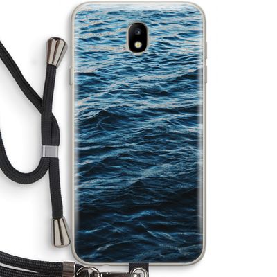 Oceaan: Samsung Galaxy J7 (2017) Transparant Hoesje met koord
