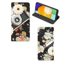 Samsung Galaxy A03s Stand Case Vintage Camera