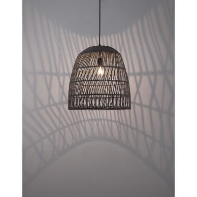 Lyora Grijze hanglampDestin rotan Ø 46,5cm - 9586671