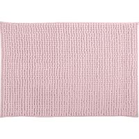 MSV Badkamerkleed/badmat tapijtje voor op de vloer - lichtroze - 50 x 80 cm - Microvezel   -