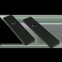 AMI Kortschild 185/44 Blind Klik Zwart 9005 Str - 739200