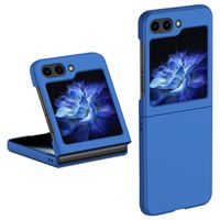 Lunso - Samsung Galaxy Z Flip5 - Backcover hoes - Blauw