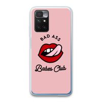 Badass Babes Club: Xiaomi Redmi 10 Transparant Hoesje
