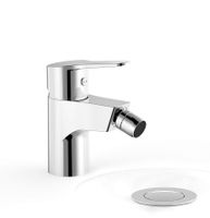 Bidetkraan met handdouche Tres Base | Opbouw | Mengkraan | 1-hendel | Rond | Chroom
