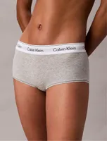 Calvin Klein Boxershort dames - Boyshort - Vrouwen onderbroek katoen - Boxershorts dames - S - Grijs - Onderbroek - Ondergoed - S - Onderbroek - -