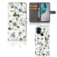 OnePlus Nord N10 Hoesje Dogwood Flowers - thumbnail