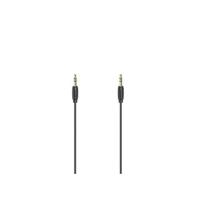 Hama Audiokabel, 3,5 mm jack - 3.5mm jack stereo, verguld, ultradun, 0,5 m Mini jack kabel