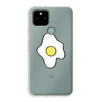 Spiegelei: Google Pixel 5 Transparant Hoesje