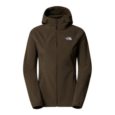 The North Face Nimble Hoodie Softshell Jas Dames New Taupe Green M