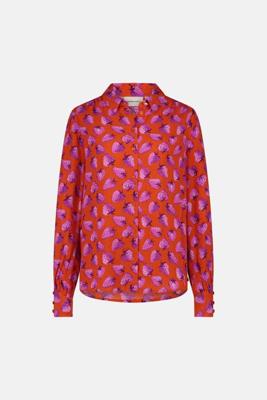 Fabienne Chapot Blouse Coco | Tangerine/Pink