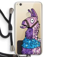 Lama: Huawei Ascend P8 Lite (2017) Transparant Hoesje met koord