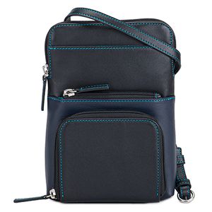 Mywalit Schoudertas Tri-Zip Crossbody Black Pace